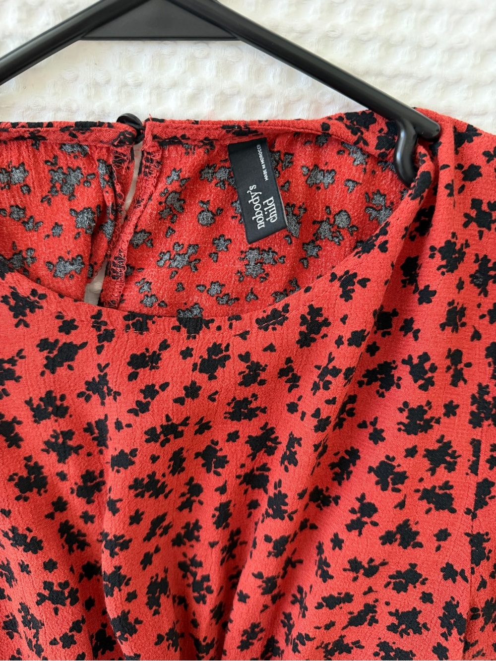 Nobody's Child Rust floral maxi dress - Picture 2 of 3